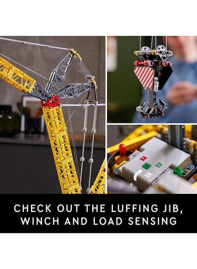 LEGO Technic Liebherr Crawler Crane LR 13000 Model Kit - Bedroom or Office Decor for Adults, Ages 18+ - Building Blocks for Adults to Display - Gift Ideas - 42146 Building Set for Kids | Creative Construction Toy - Image 5